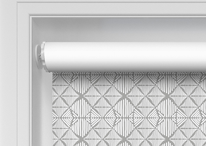 Peruvian Tile, Llama Grey - Twist&Fit Roller Blind - Image 10